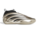 Adidas Sneakers in Metallic Gold and Black with Sculpted Overlays