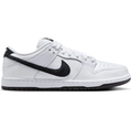 Nike SB Dunk Low Pro Sneakers in White and Black
