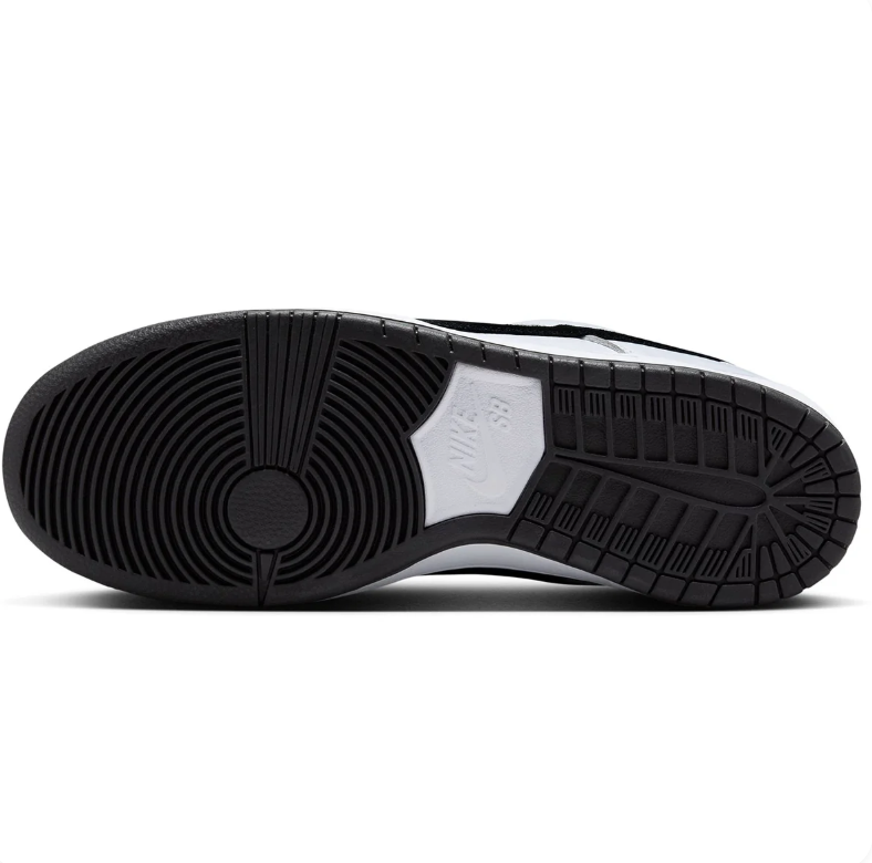 Nike SB Dunk Low Pro Sneakers in White and Black