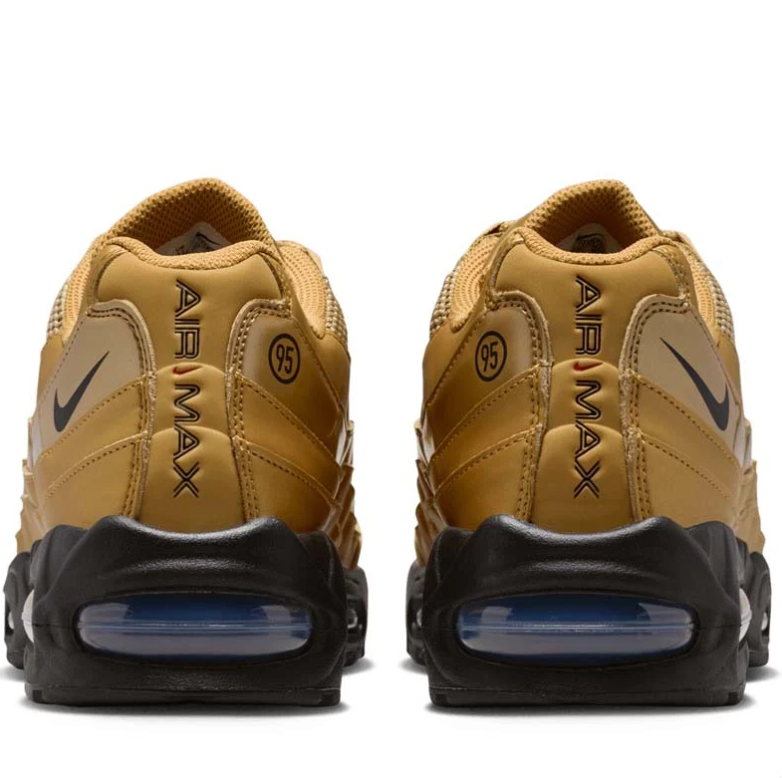 Nike Air Max 95 Sneakers in Metallic Gold and Black