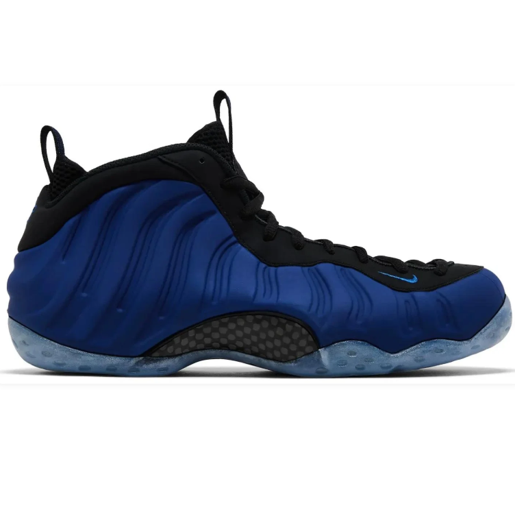 Nike Air Foamposite One Sneakers in Royal Blue and Black