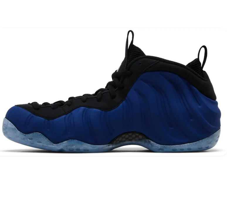 Nike Air Foamposite One Sneakers in Royal Blue and Black