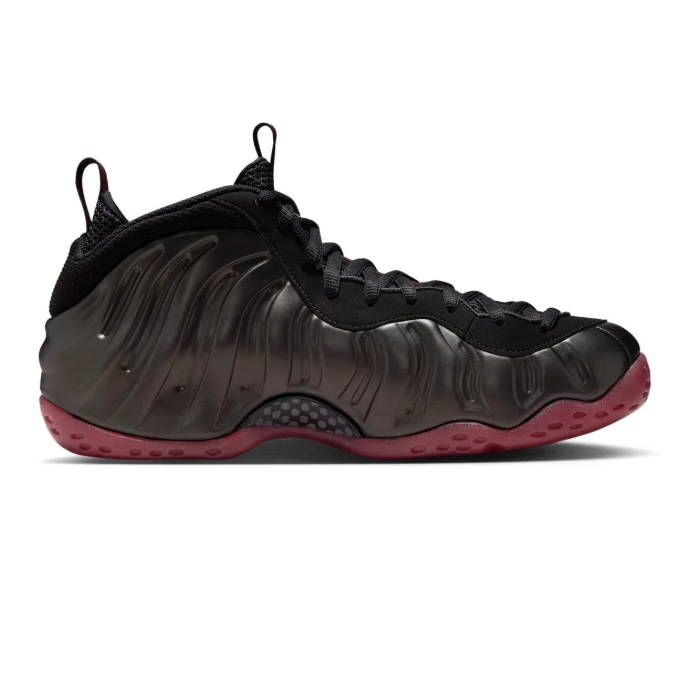 Nike Air Foamposite One Sneakers in Black and Burgundy