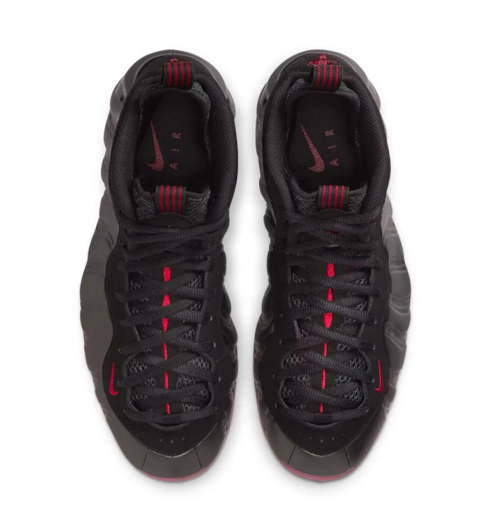 Nike Air Foamposite One Sneakers in Black and Burgundy