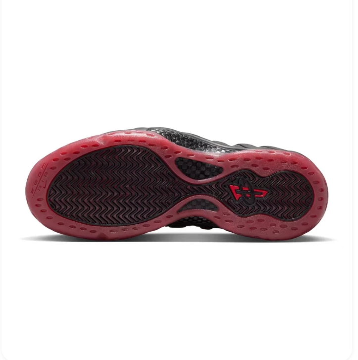 Nike Air Foamposite One Sneakers in Black and Burgundy