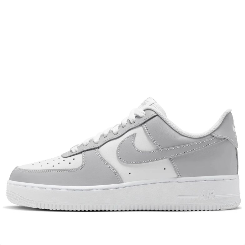 Nike Air Force 1 Low Sneakers in Light Grey and White