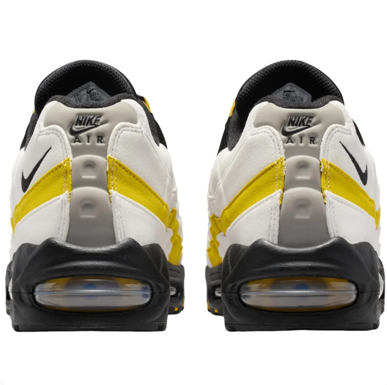 Nike Air Max 95 Sneakers in White, Black and Yellow