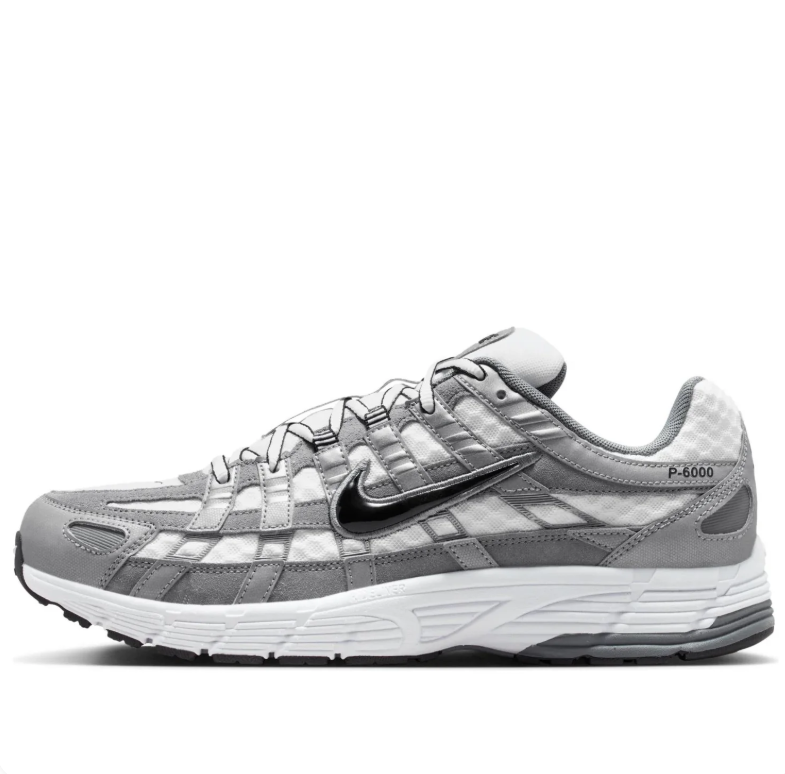Nike P-6000 Sneakers in Grey, White and Black