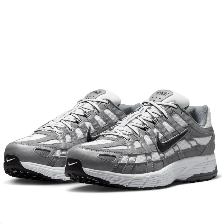 Nike P-6000 Sneakers in Grey, White and Black