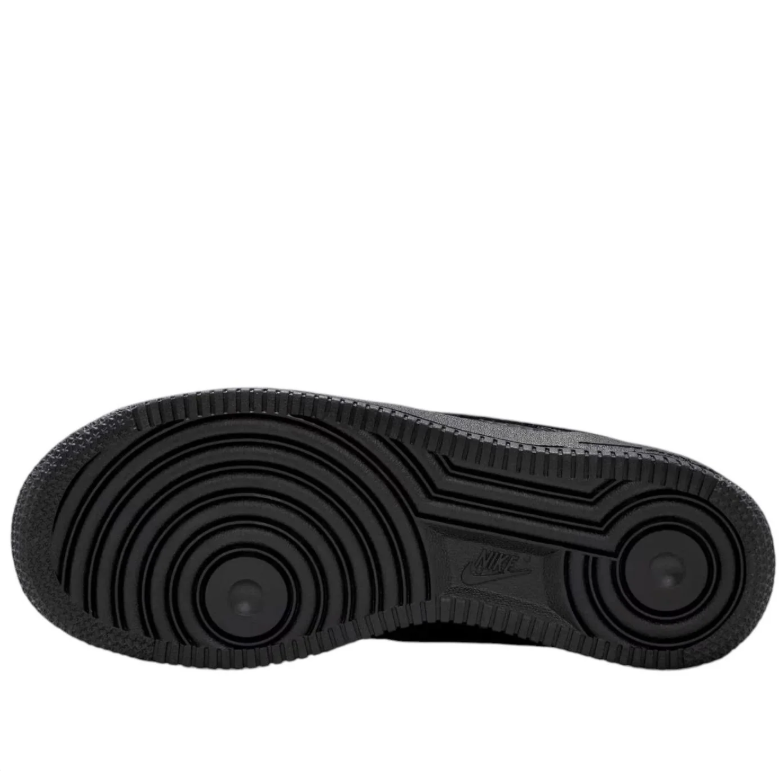 Nike Air Force 1 Low Sneakers in Black with Snakeskin-Pattern Detailing