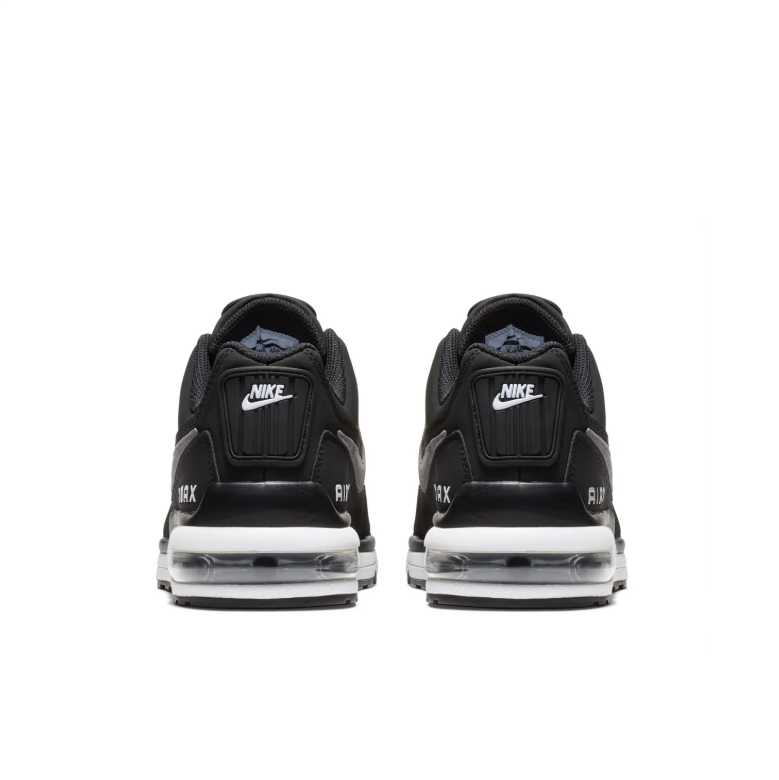 Nike Air Max Low-Top Sneakers in Black, Grey & White