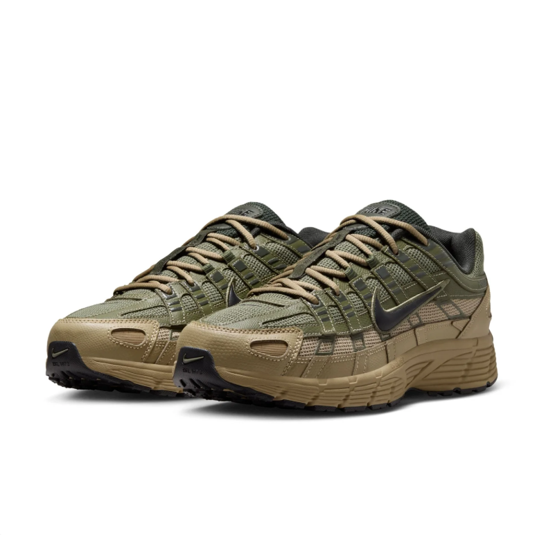 Nike P-6000 Sneakers in Olive Green & Khaki