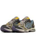 ASICS Low-Top Sneakers in Olive Green & Dusty Blue